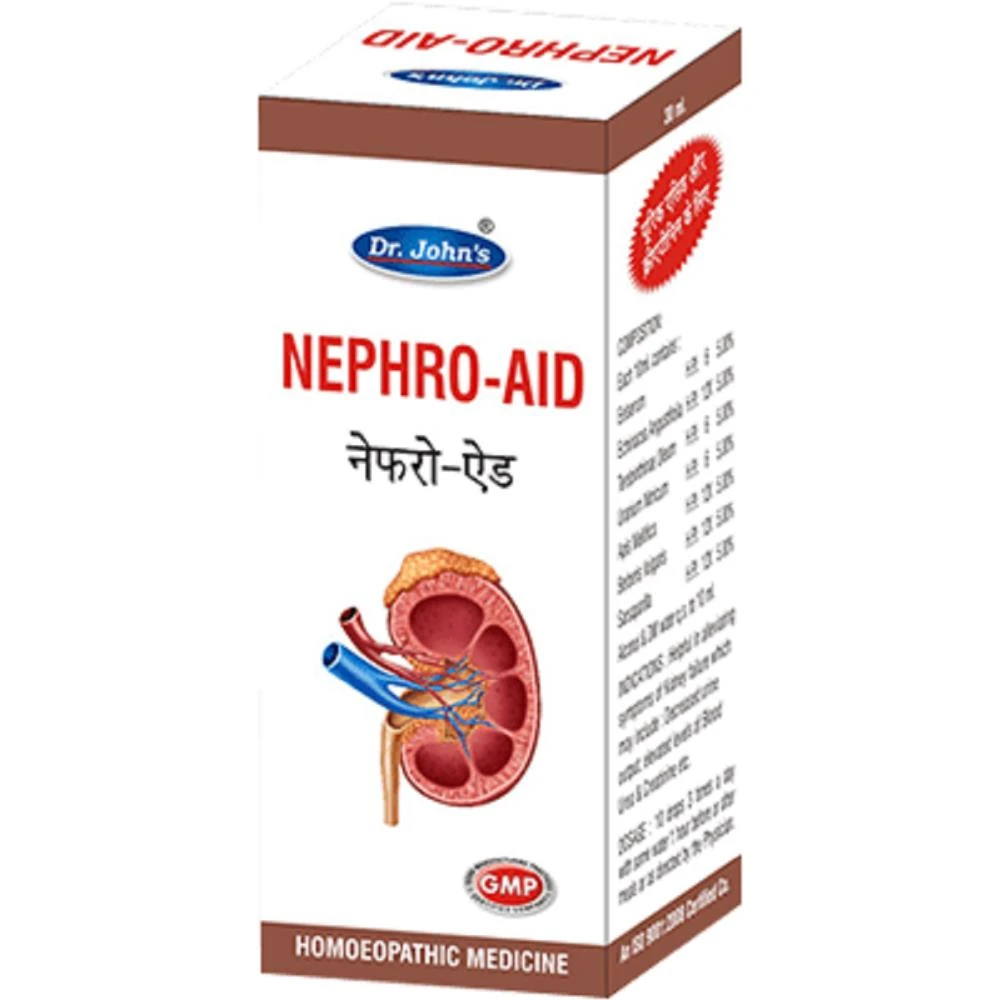 Dr John Nephro Aid Drops (30ml) Dr John Nephro Aid Drops (30ml)