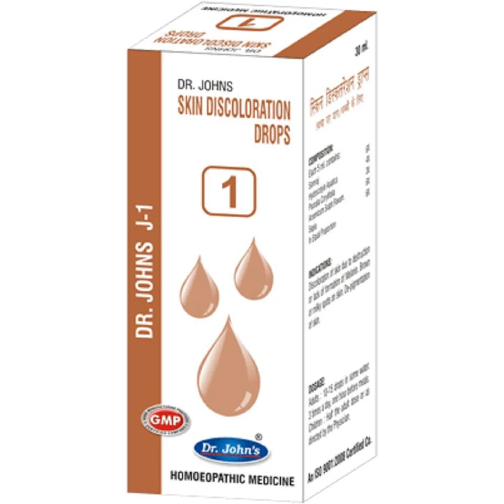 Dr John J 1 Skin Discoloration Drops (30ml) Dr John J 1 Skin Discoloration Drops (30ml)