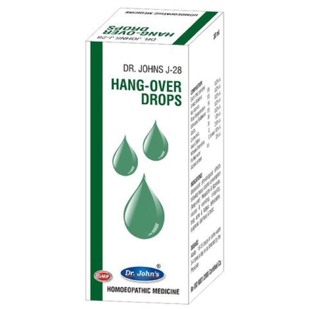 Dr John J 28 Hang-Over Drops (30ml)