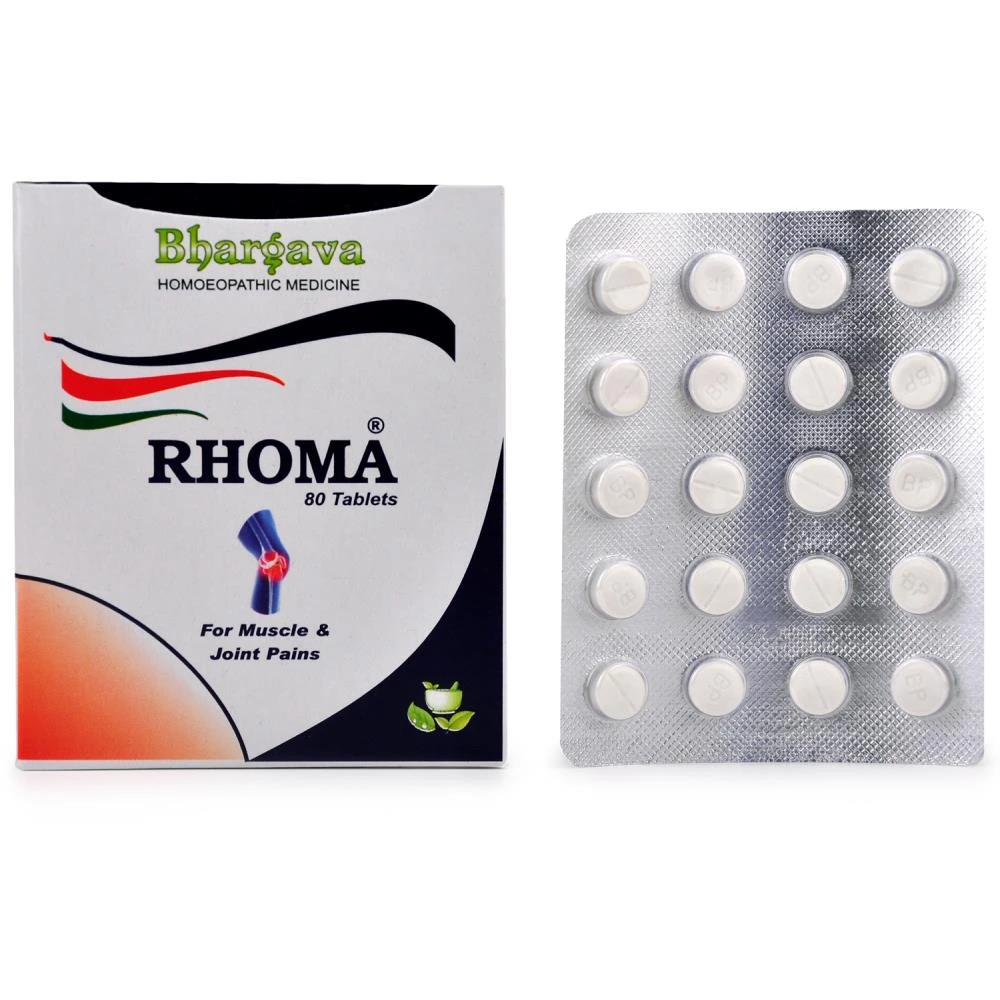 Dr. Bhargava Rhoma Tablets (80tab) Dr. Bhargava Rhoma Tablets (80tab)