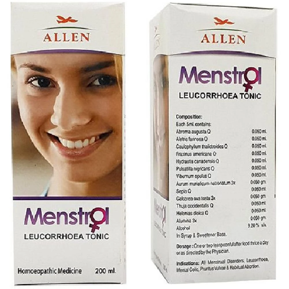 Allen Menstrol Leucorrhoea Tonic (100ml) Allen Menstrol Leucorrhoea Tonic (100ml)