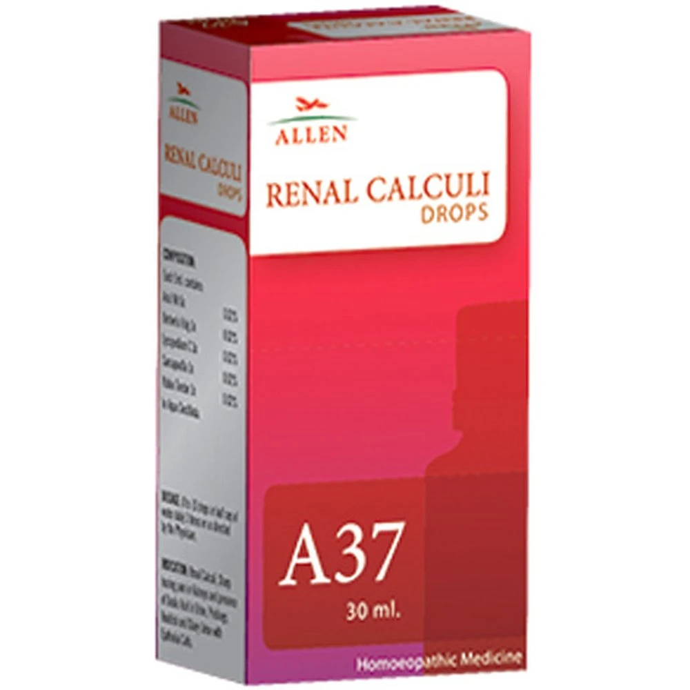 Allen A37 Renal Calculi Drops (30ml) Allen A37 Renal Calculi Drops (30ml)