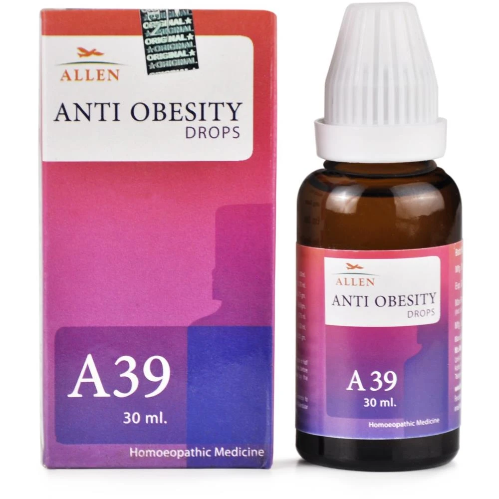 Allen A39 Anti Obesity Drops (30ml) Allen A39 Anti Obesity Drops (30ml)