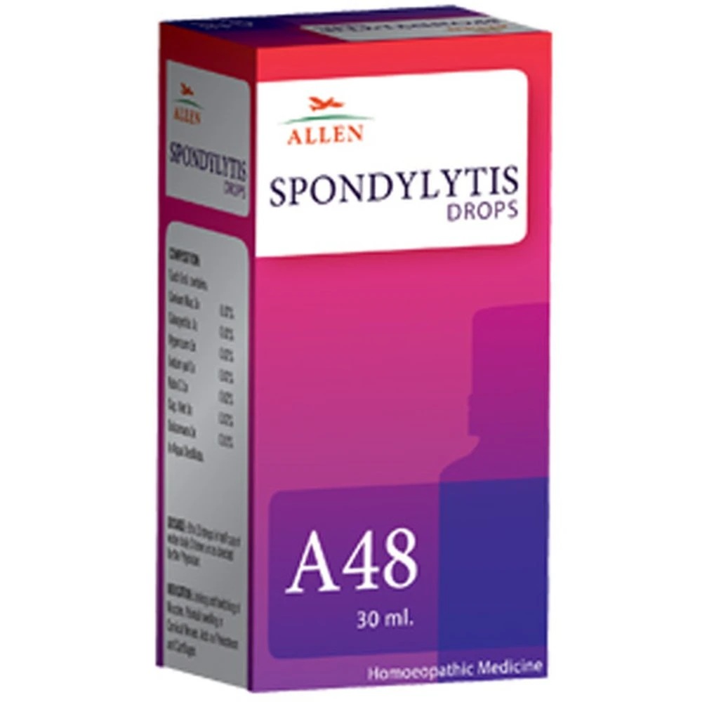 Allen A48 Spondilitis Drops (30ml) Allen A48 Spondilitis Drops (30ml)