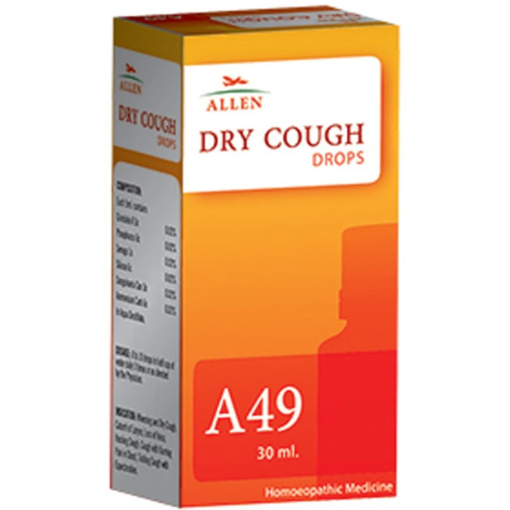 Allen A49 Dry Cough Drops (30ml) Allen A49 Dry Cough Drops (30ml)