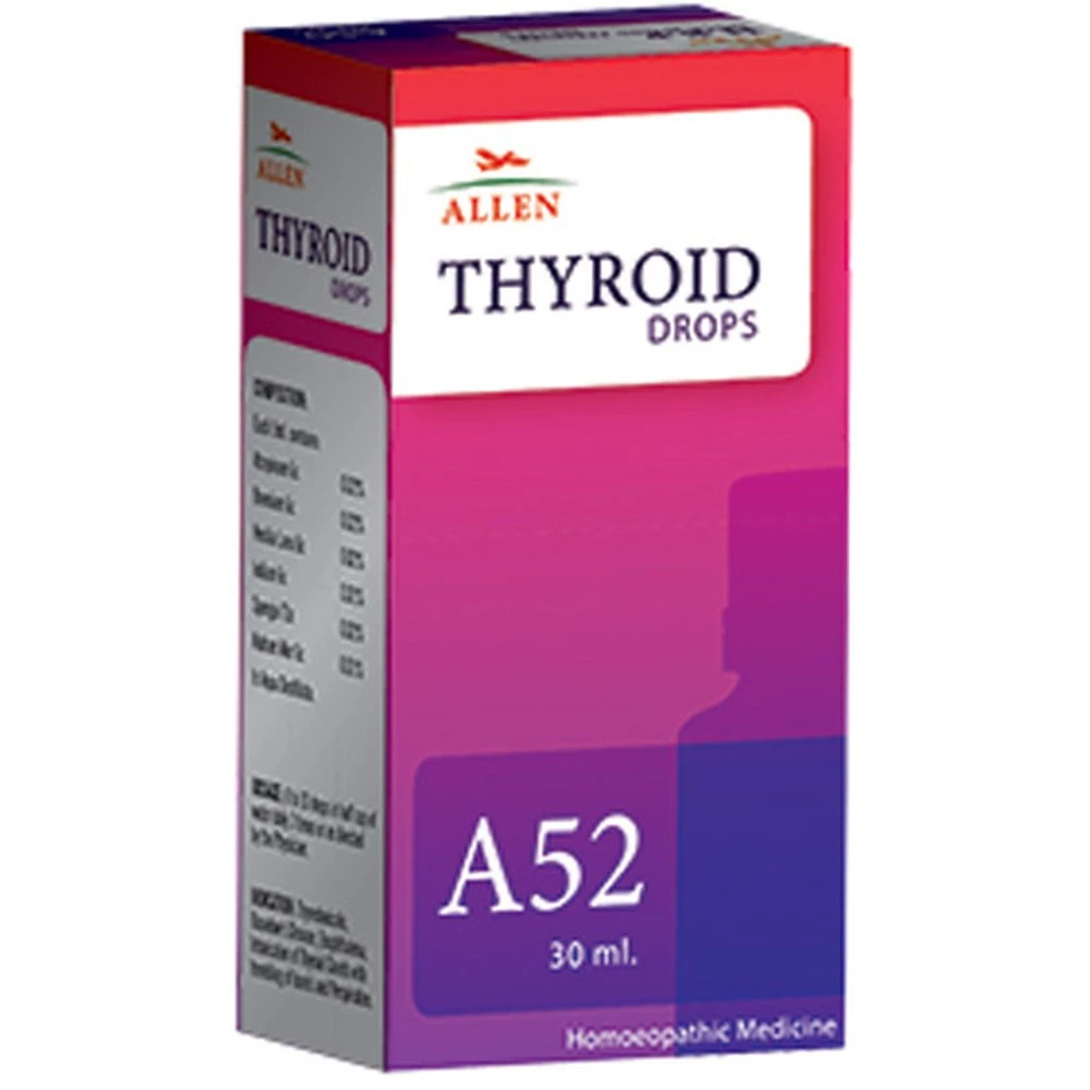 Allen A52 Thyroid Drops (30ml) Allen A52 Thyroid Drops (30ml)