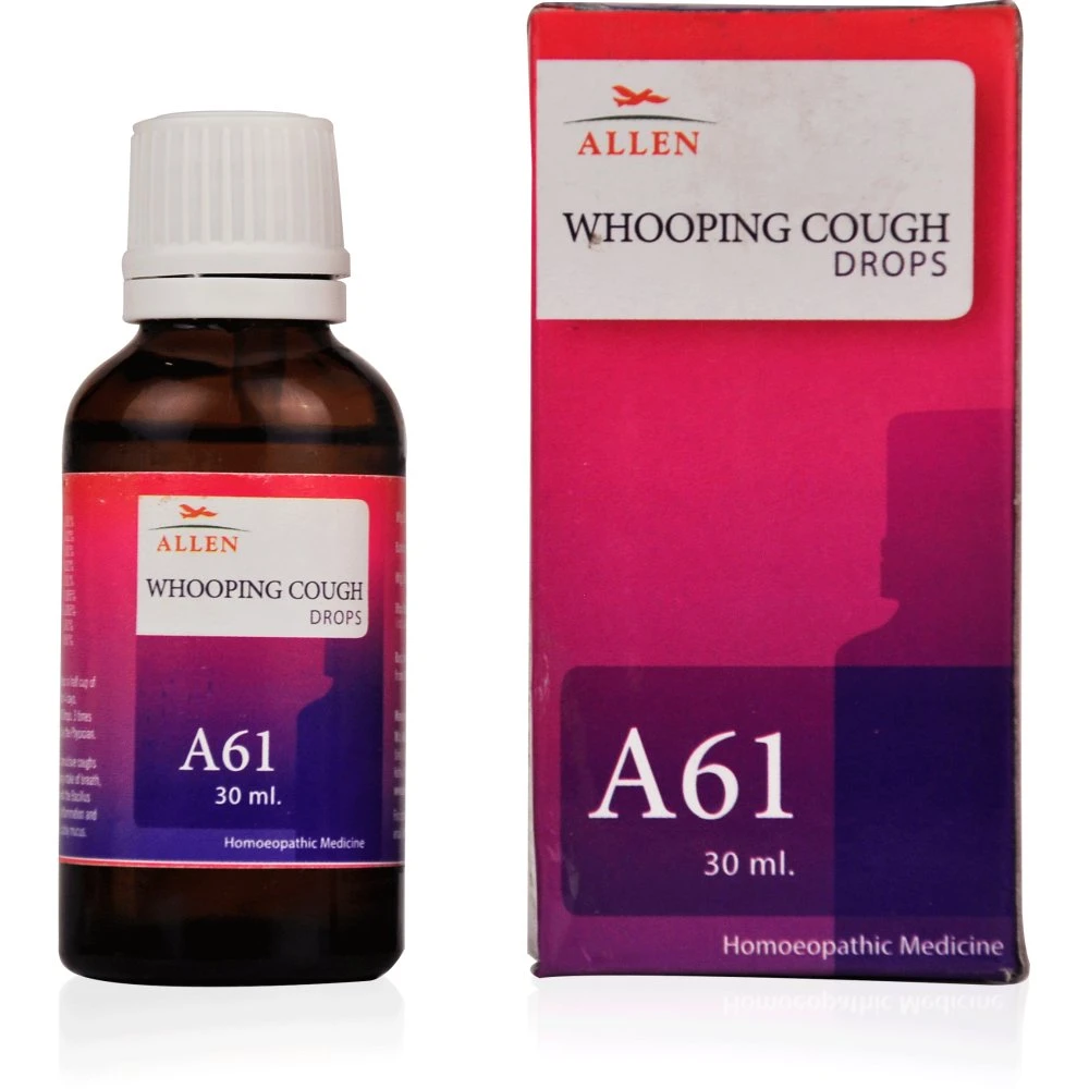 Allen A61 Whooping Cough Drops (30ml) Allen A61 Whooping Cough Drops (30ml)