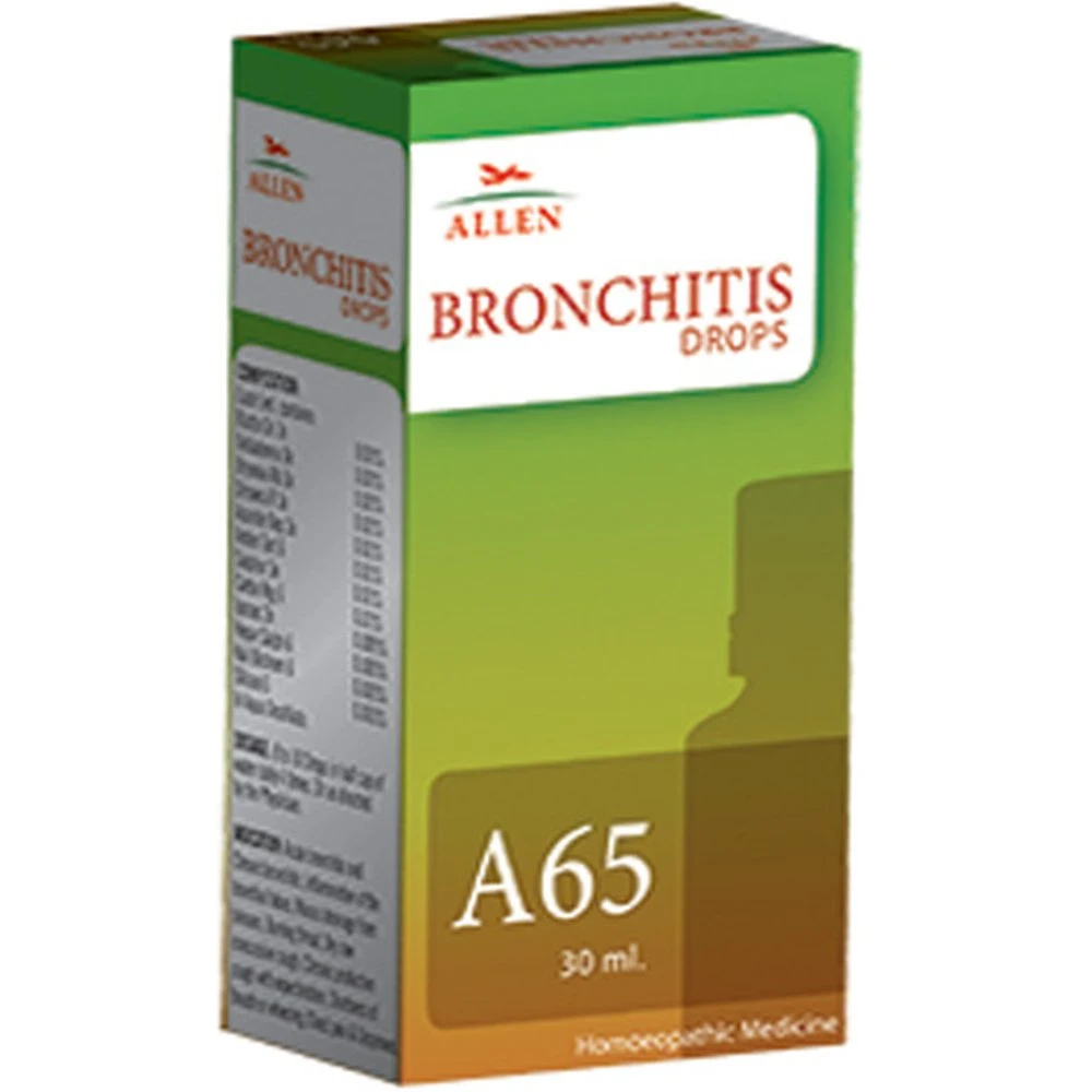 Allen A65 Bronchitis Drops (30ml) Allen A65 Bronchitis Drops (30ml)