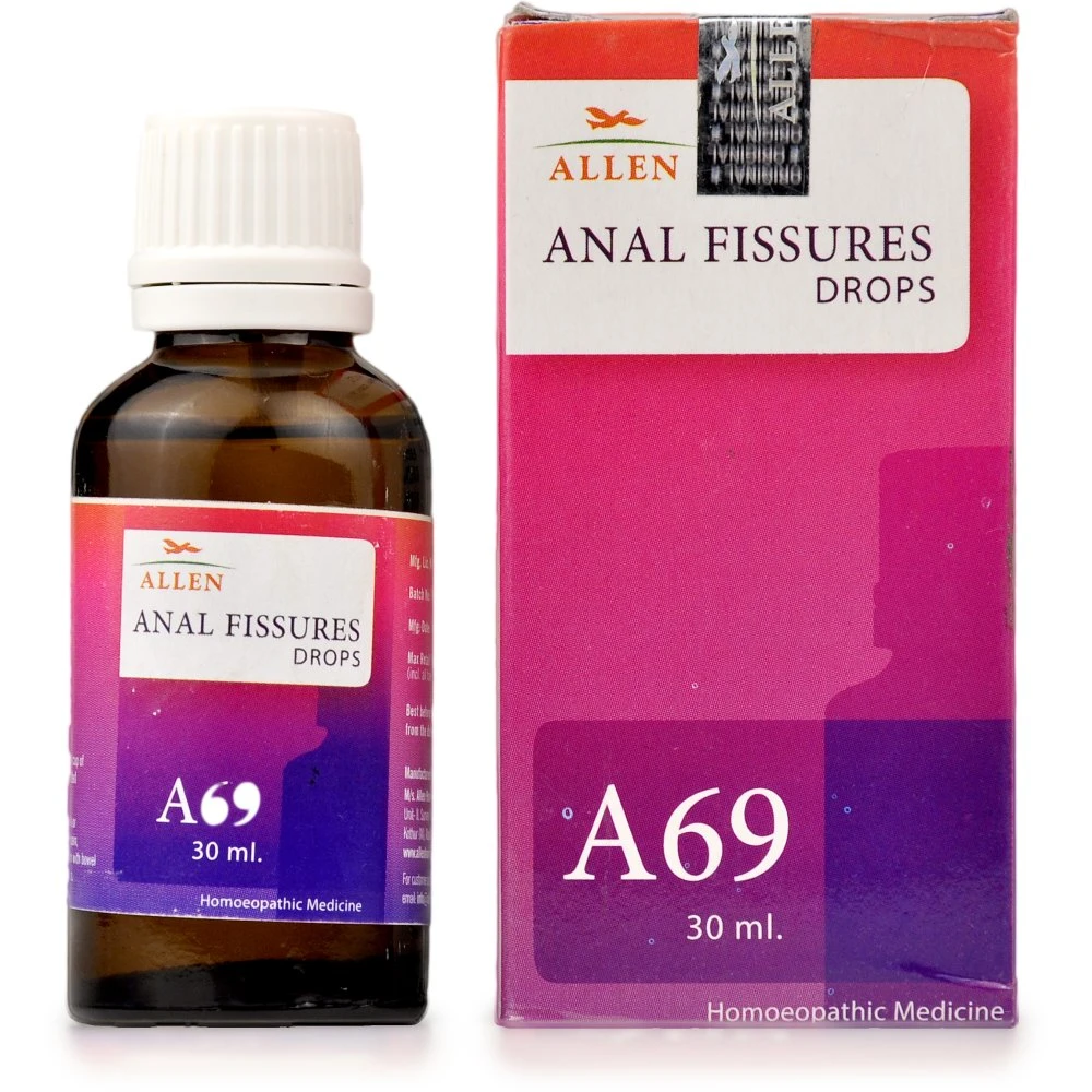 Allen A69 Anal Fissures Drops (30ml) Allen A69 Anal Fissures Drops (30ml)