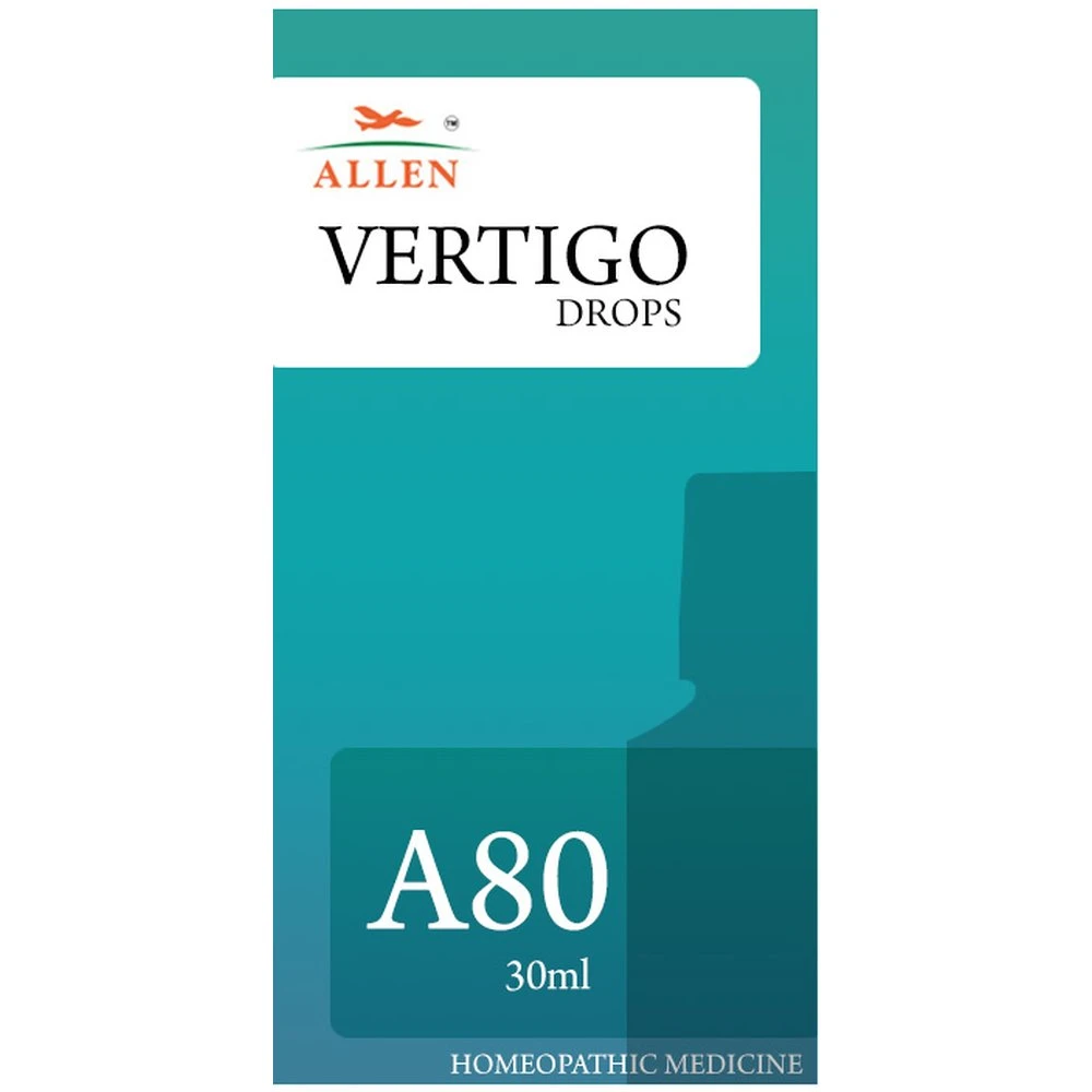 Allen A80 Vertigo Drops (30ml) Allen A80 Vertigo Drops (30ml)