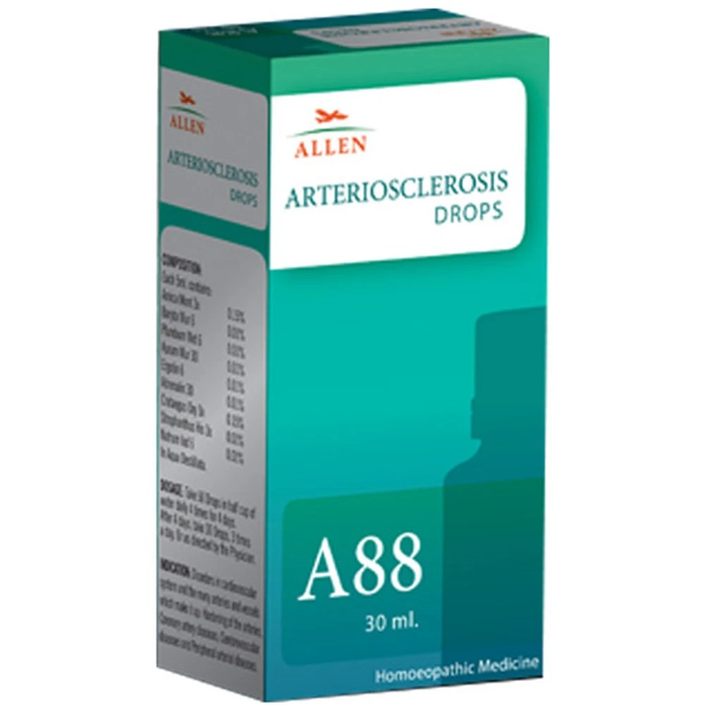 Allen A88 Arteriosclerosis Drops (30ml) Allen A88 Arteriosclerosis Drops (30ml)