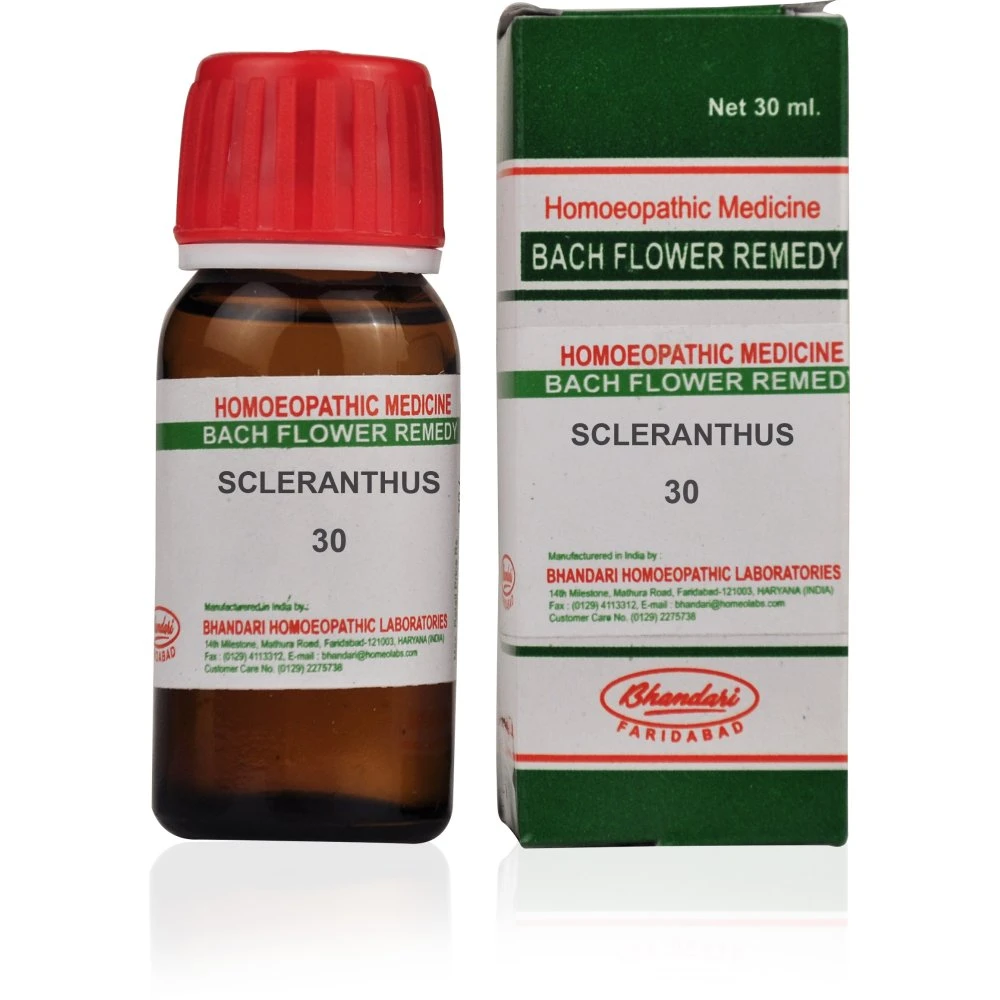 Bhandari Bach Flower Scleranthus (30ml) Bhandari Bach Flower Scleranthus (30ml)