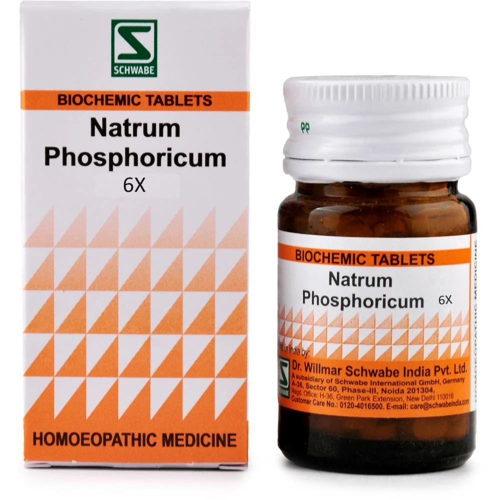 Willmar Schwabe India Natrum Phosphoricum 6X (20g) Willmar Schwabe India Natrum Phosphoricum 6X (20g)