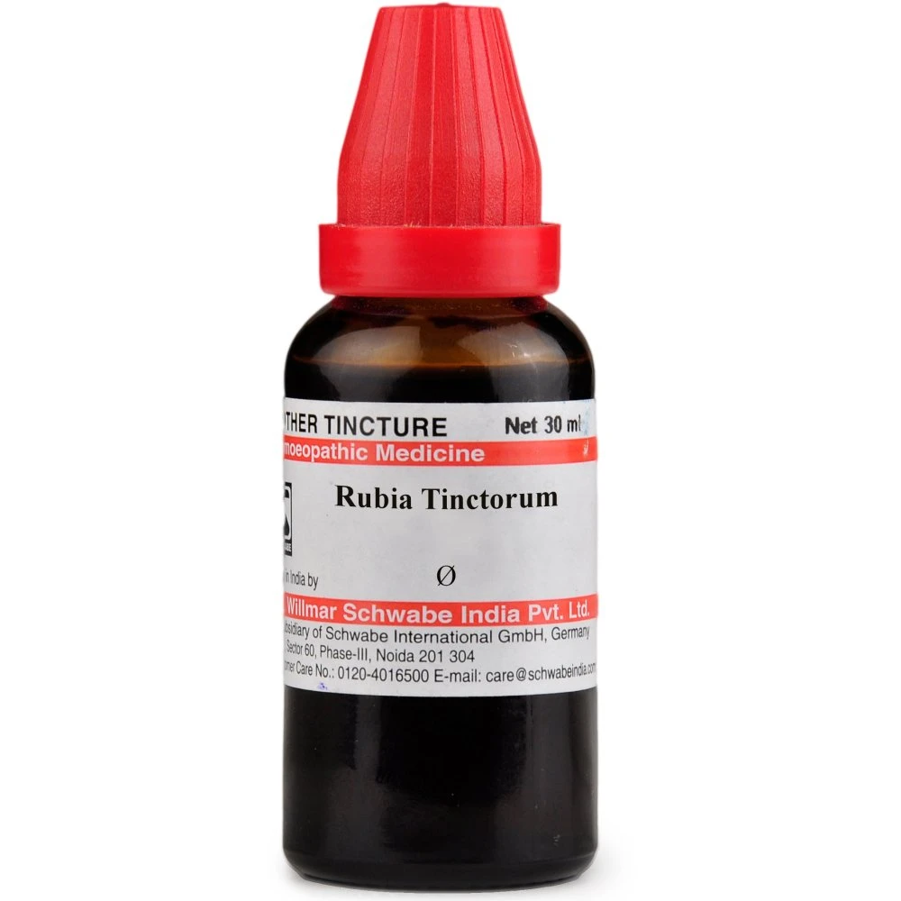 Willmar Schwabe India Rubia Tinctorum 1X (Q) (30ml)