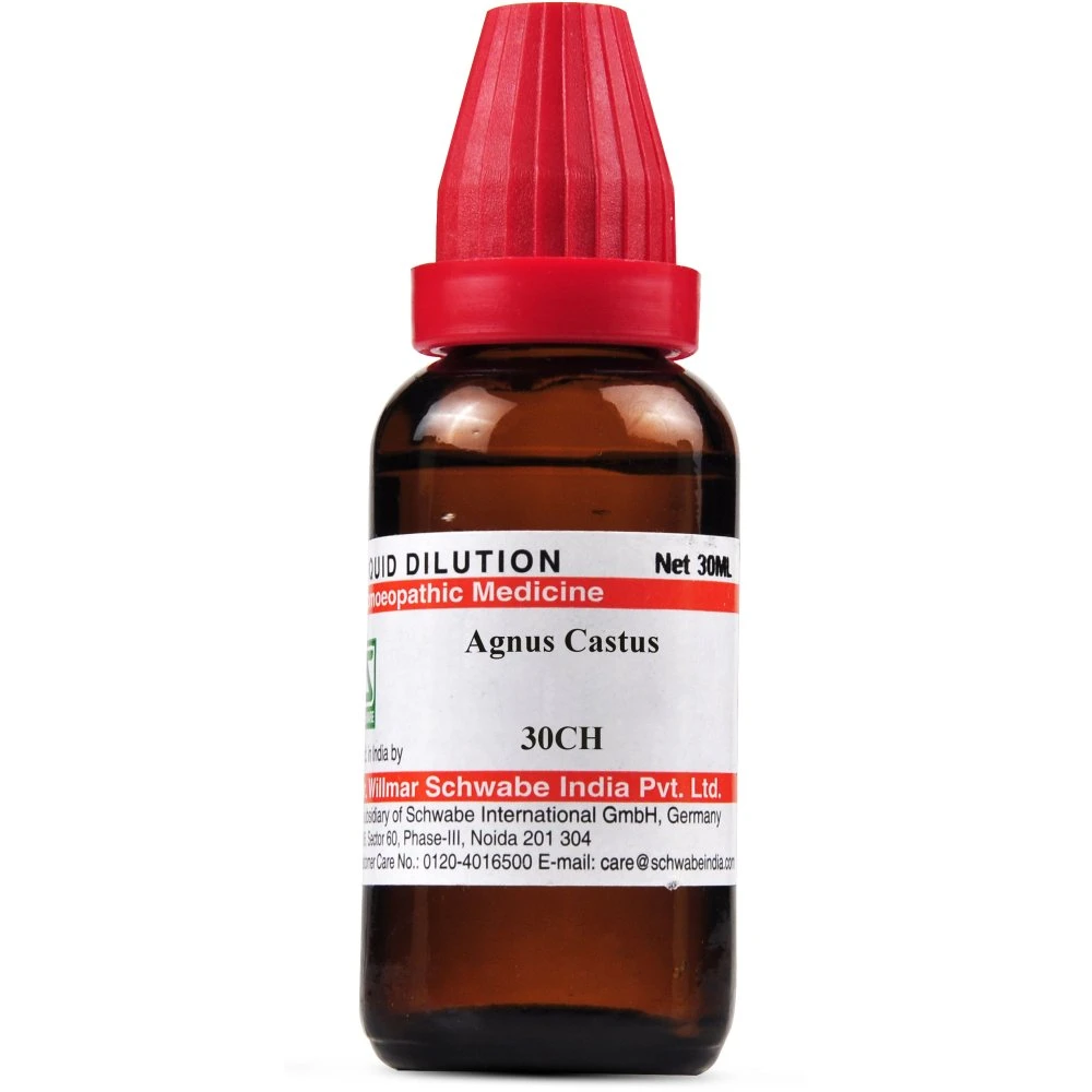 Willmar Schwabe India Agnus Castus 30 CH (30ml) Willmar Schwabe India Agnus Castus 30 CH (30ml)