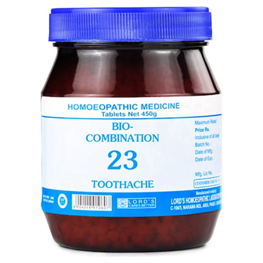 Lord's Bio-Combination 23 Tablet bottle of 450 gm Biocombination Tablet