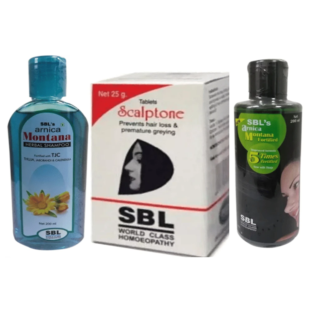 SBL 116 Hair Care Pack (Combo Of 3) packet of 1 Kit