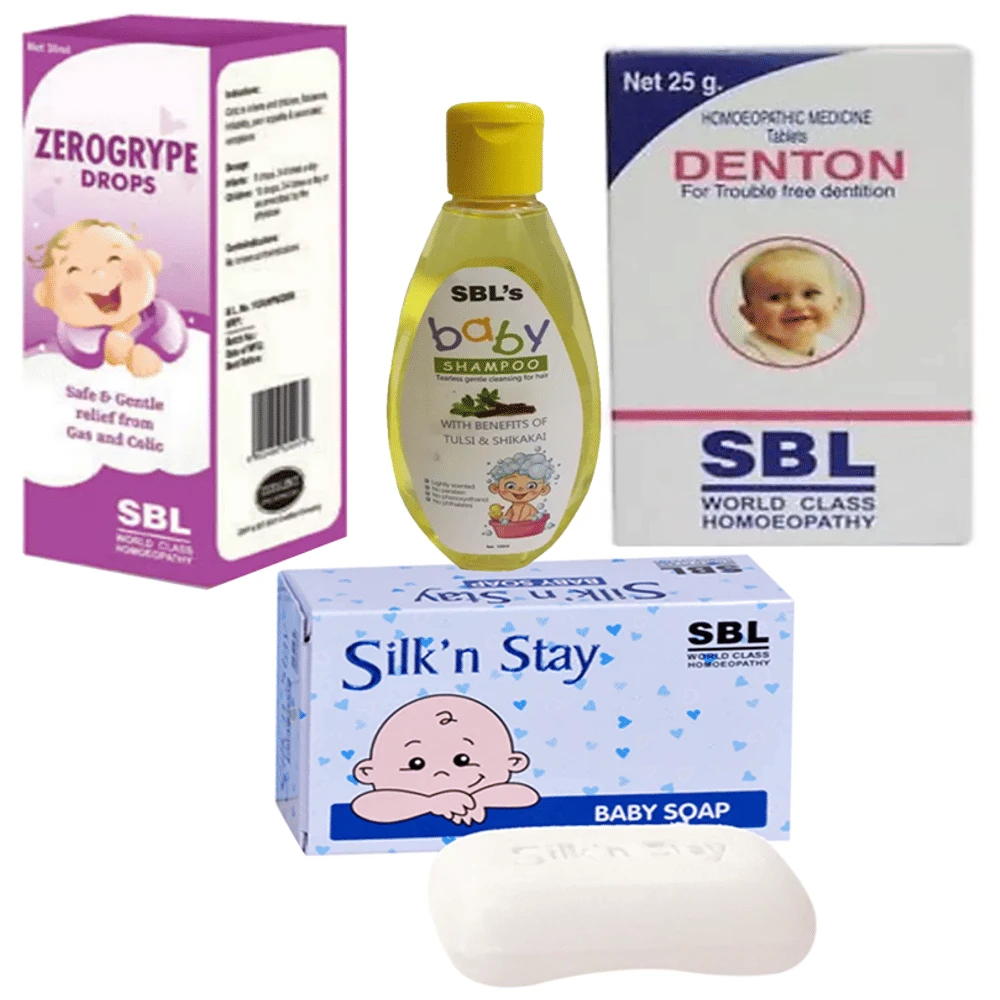 SBL 106 Infant Care Value Pack (Combo Of 4) packet of 1 Kit