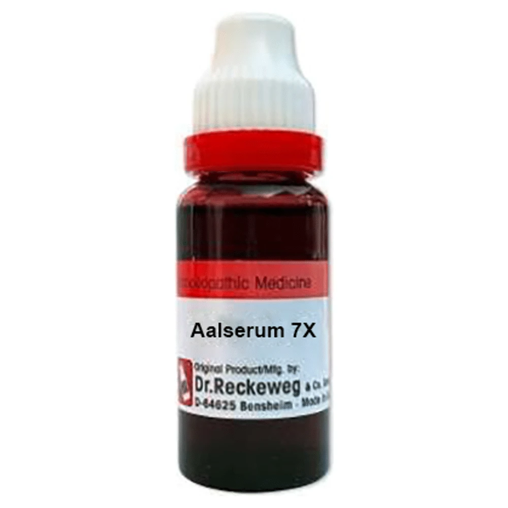 Dr. Reckeweg Aalserum 7X Mother Tincture Q bottle of 20 ml Mother Tincture Dr. Reckeweg Aalserum 7X Mother Tincture Q bottle of 20 ml Mother Tincture