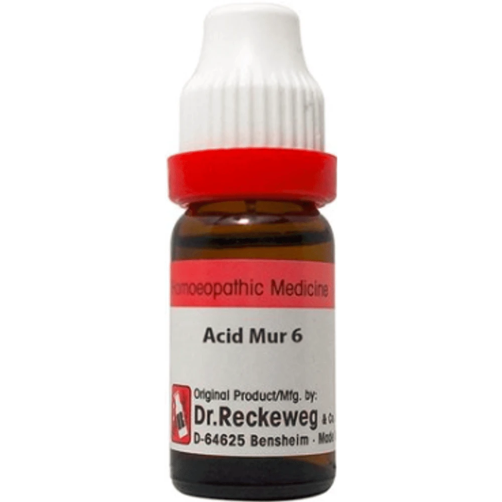 Dr. Reckeweg Acid Mur Dilution 6 CH bottle of 11 ml Dilution