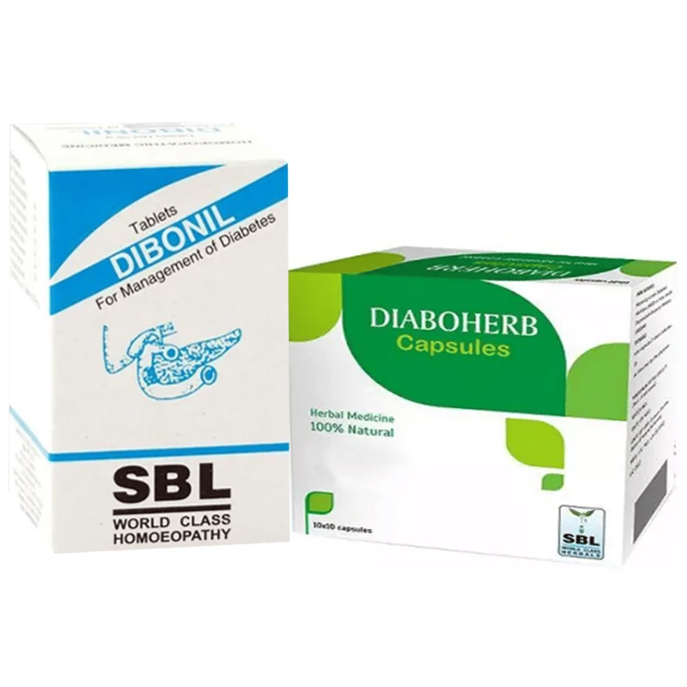 SBL 101 Diabetic Care Pack (Combo Of 2) packet of 1 Kit