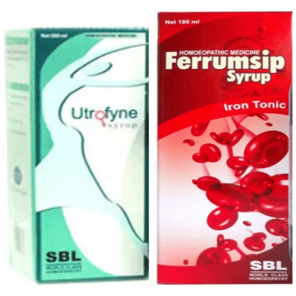 SBL 114 Female Care Kit For Irregular Periods (Combo Of 2) packet of 1 Kit