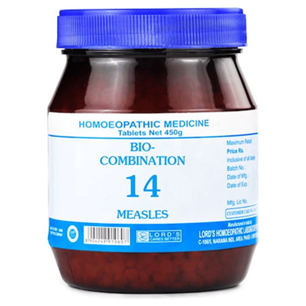 Lord's Bio-Combination 14 Tablet bottle of 450 gm Biocombination Tablet