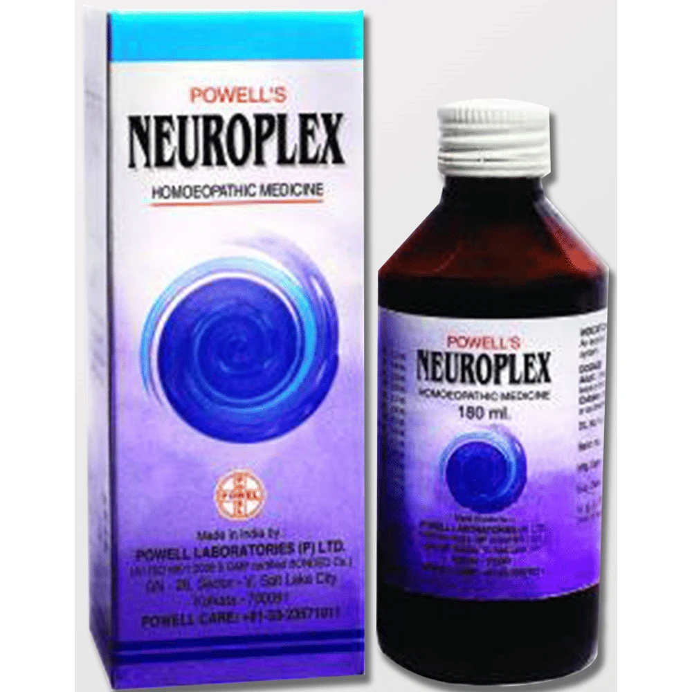 Powell's Neuroflex Syrup bottle of 180 ml Syrup