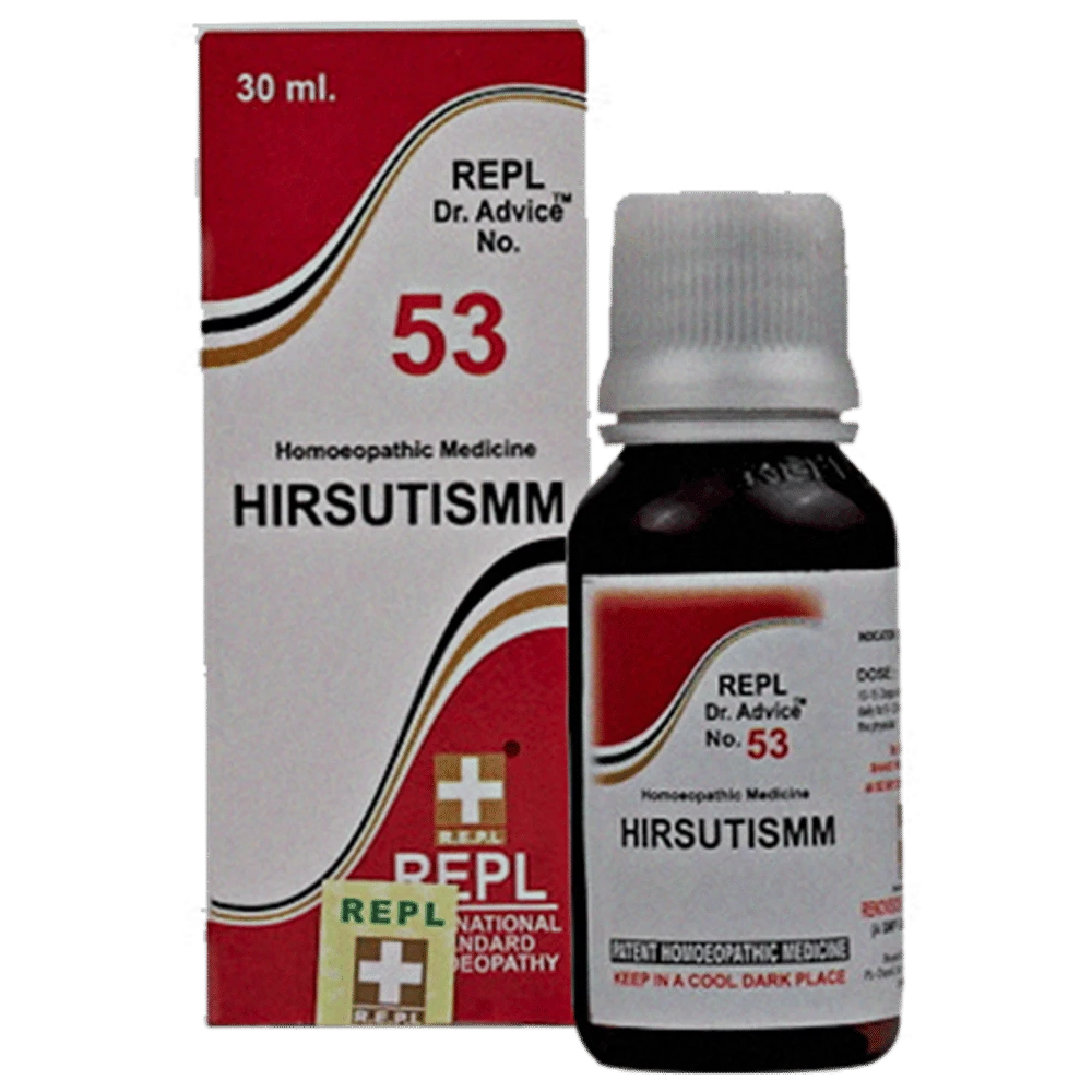 REPL Dr. Advice No.53 Hirsutismm Drop bottle of 30 ml Drop