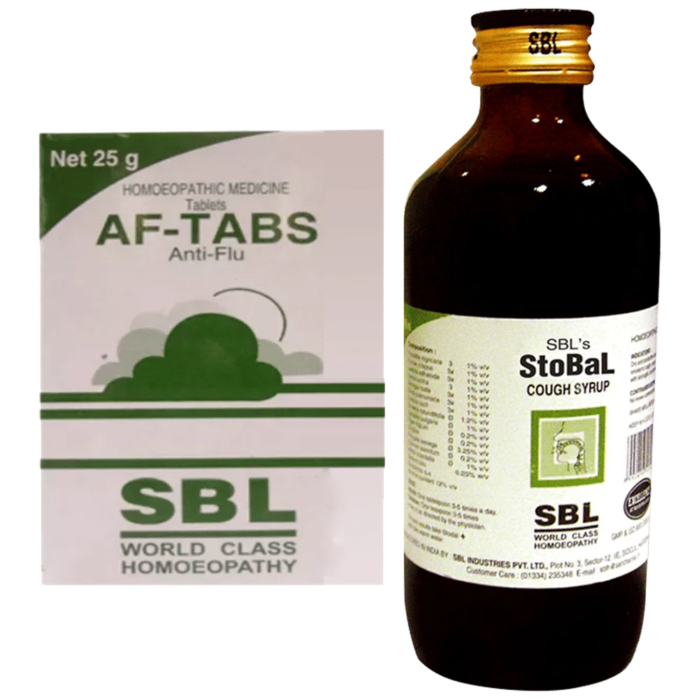SBL 110 Cold and Cough Care Pack (Combo Of 2) packet of 1 Kit