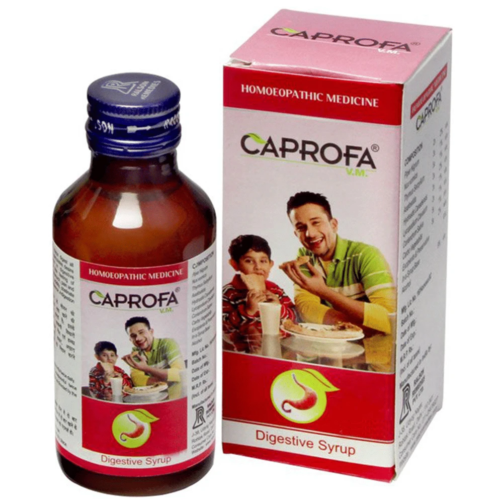 Ralson Remedies Caprofa V.M. Digestive Syrup bottle of 450 ml Syrup