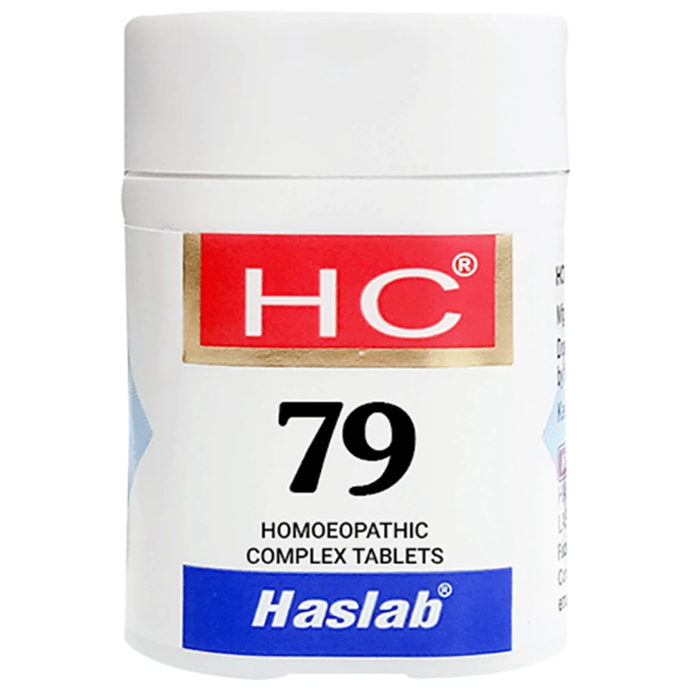 Haslab HC 79 Physiological Complex Tablet bottle of 550 gm Tablet