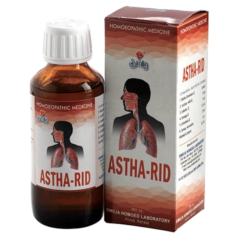 Similia Astha - Rid Syrup bottle of 100 ml Syrup