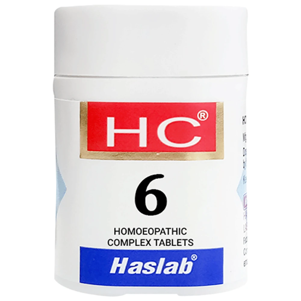 Haslab HC 6 Basilicum Complex Tablet bottle of 550 gm Tablet