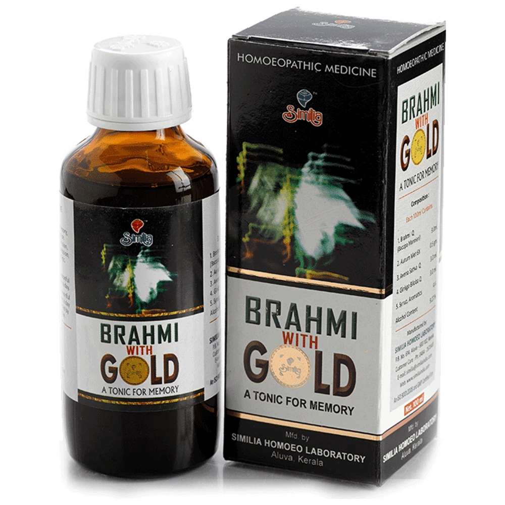 Similia Brahmi With Gold Tonic bottle of 450 ml Tonic