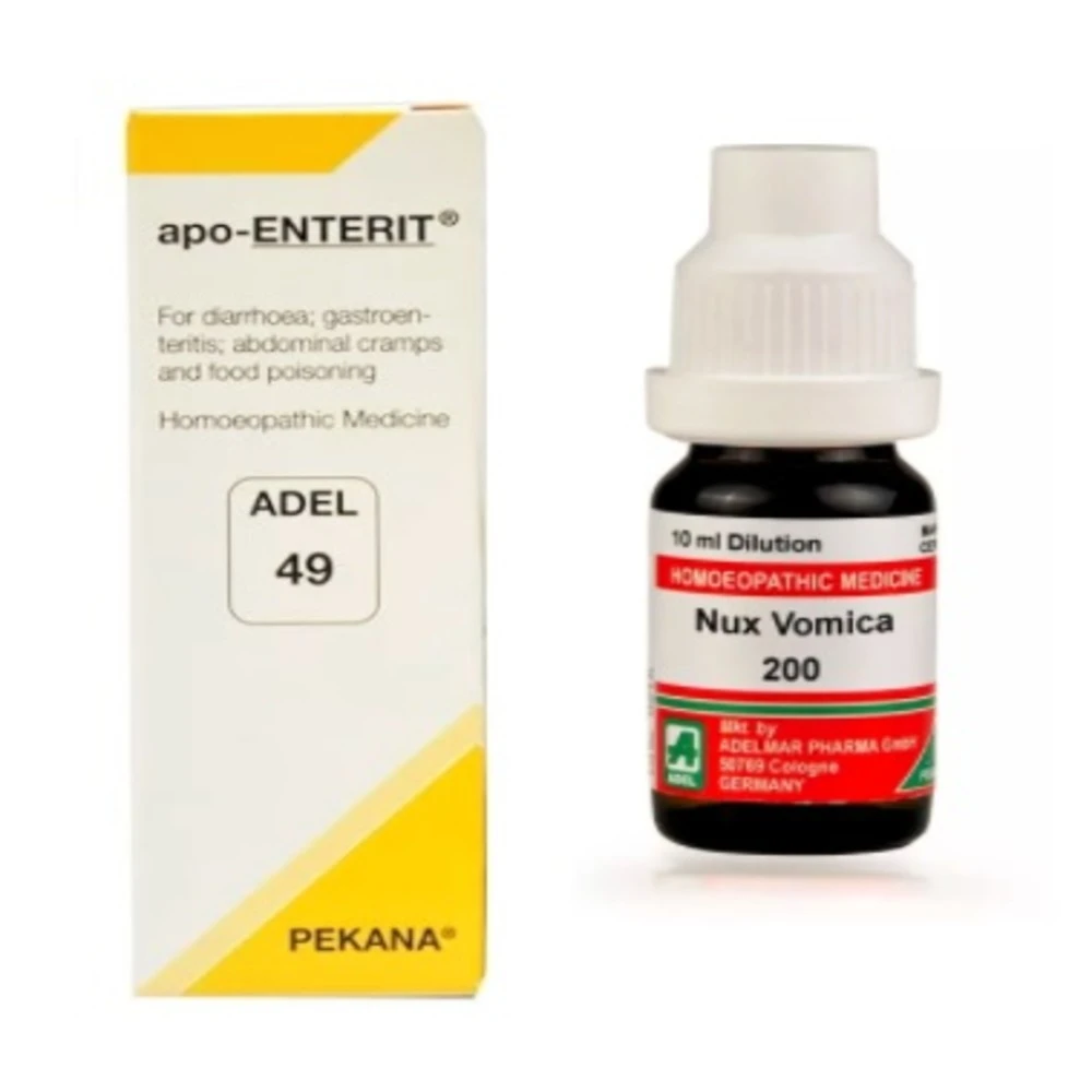 ADEL Stomach Care Combo (ADEL 49 + Nux Vomica Dilution) ADEL Stomach Care Combo (ADEL 49 + Nux Vomica Dilution)