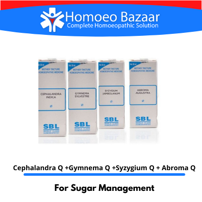 SBL Sugar Combination (Cephalandra Q +Gymnema Q +Syzygium Q + Abroma Q )