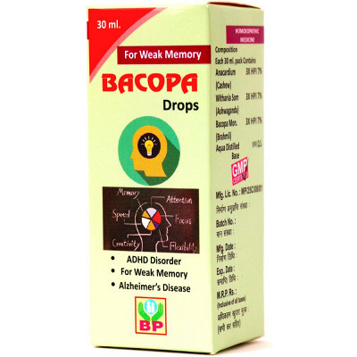 Biohome Bacopa Drops (30ml) Biohome Bacopa Drops (30ml)