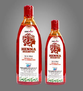 ZACSON HENNA SHAMPOO (200ml)