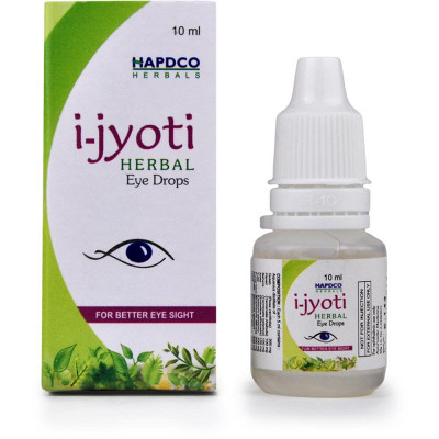 Hapdco I-Jyoti Eye Drops (10ml) - Herbal Eye Drops Hapdco I-Jyoti Eye Drops (10ml) - Herbal Eye Drops