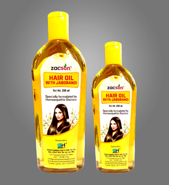 Buy Zacson Hair Oil With Jaborandi (200ml) at best price | Homoeobazaar