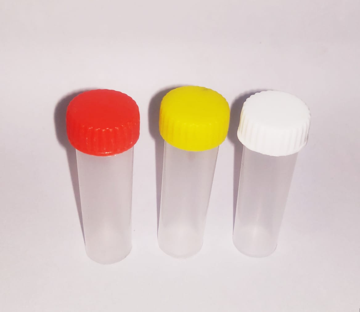 1/2 (Half Drum) Clear Phials [100 Pcs]