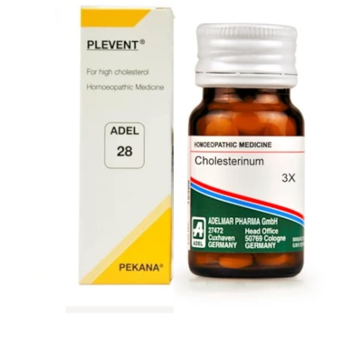 ADEL Anti-Cholesterol Combo (ADEL 28 + Cholesterinum Trituration Tablet 3X)