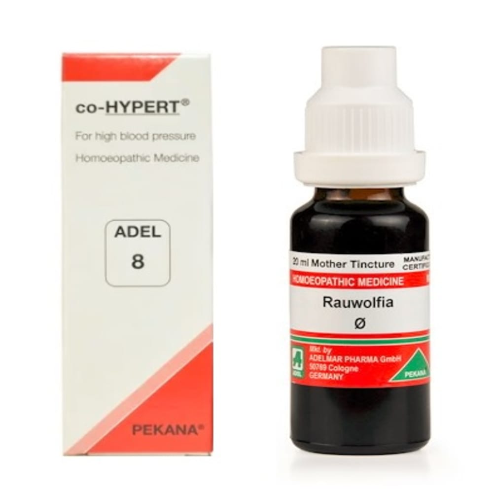 ADEL Anti Hypertension Combo (ADEL 8 + Rauwolfia Mother Tincture)