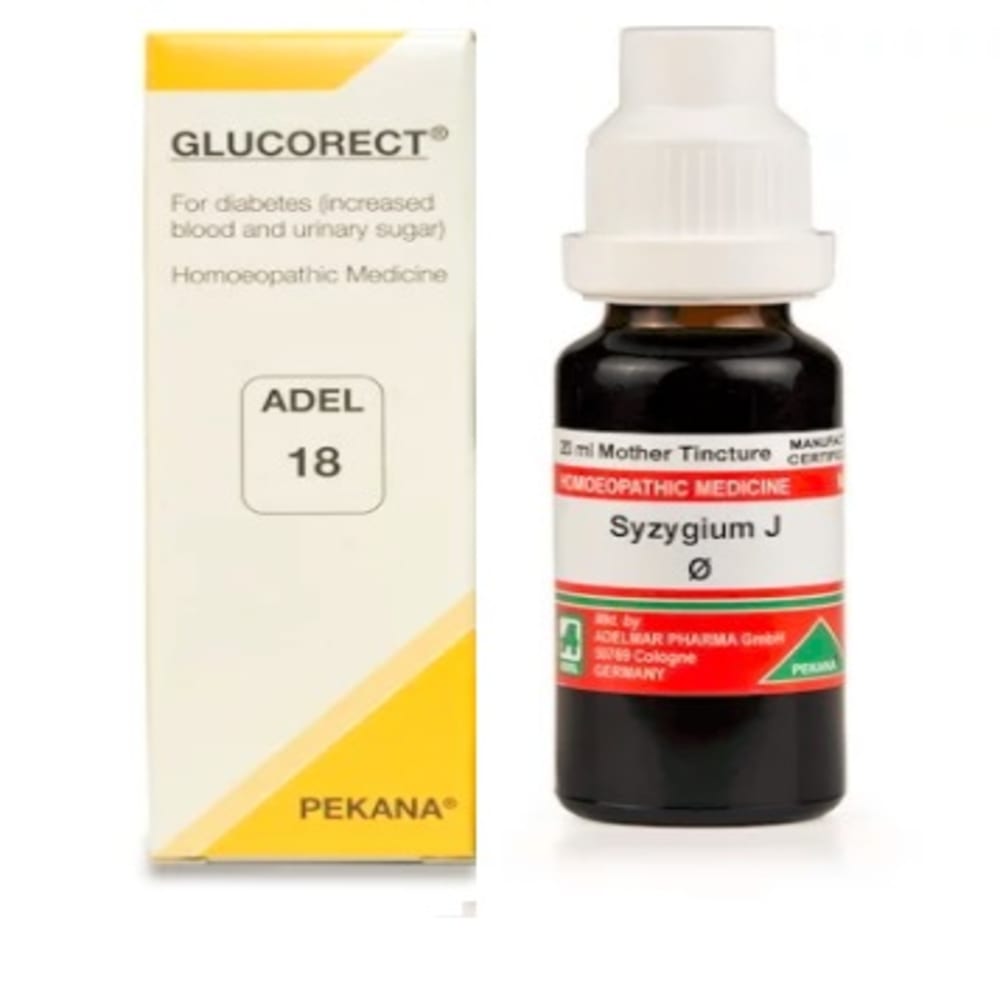ADEL Diabetic Care Combo (ADEL 18 + Syzygium Jambolanum Mother Tincture) 
