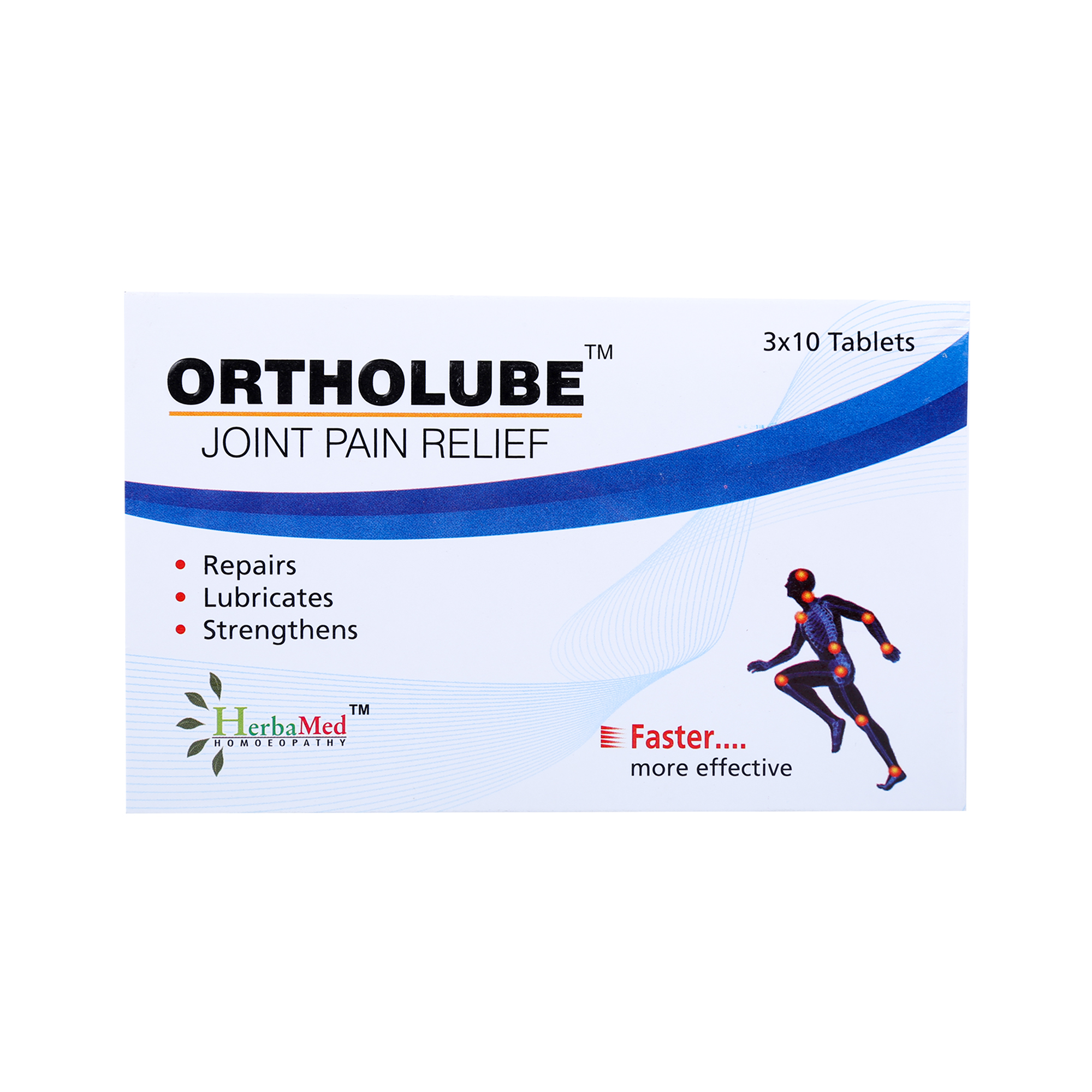 Herbamed Ortholube - Joint Pain Relief (3 X 10 Tabs) Herbamed Ortholube - Joint Pain Relief (3 X 10 Tabs)