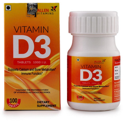 Allen Vitamin D3 (100tab)