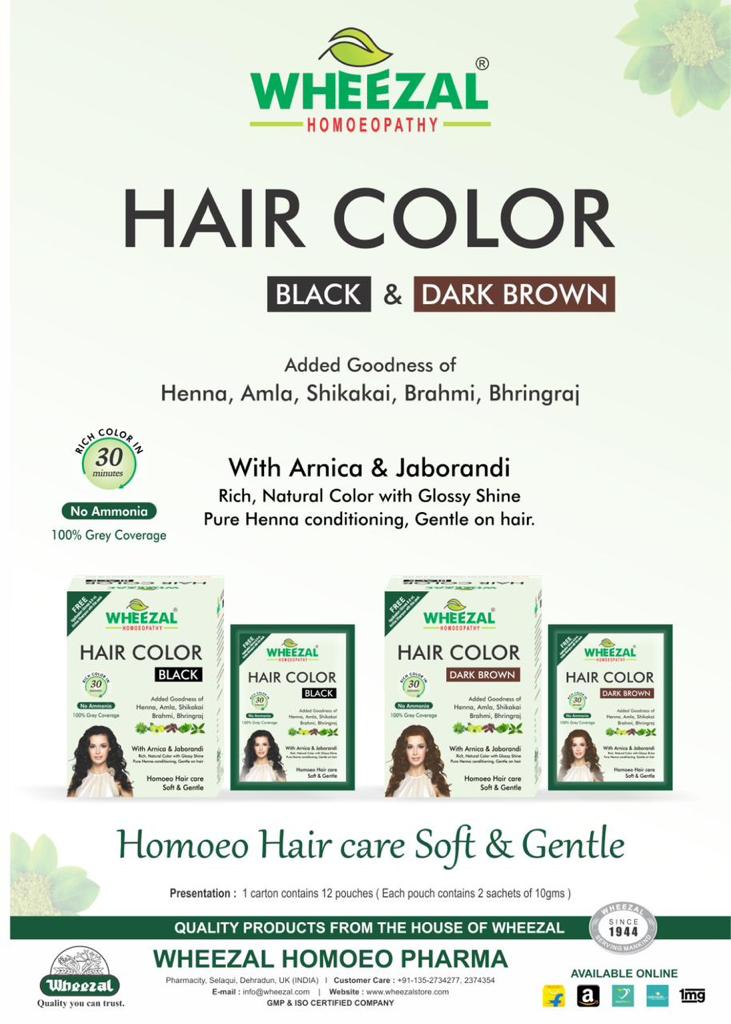 Wheezal Homoeopathy Hair Color