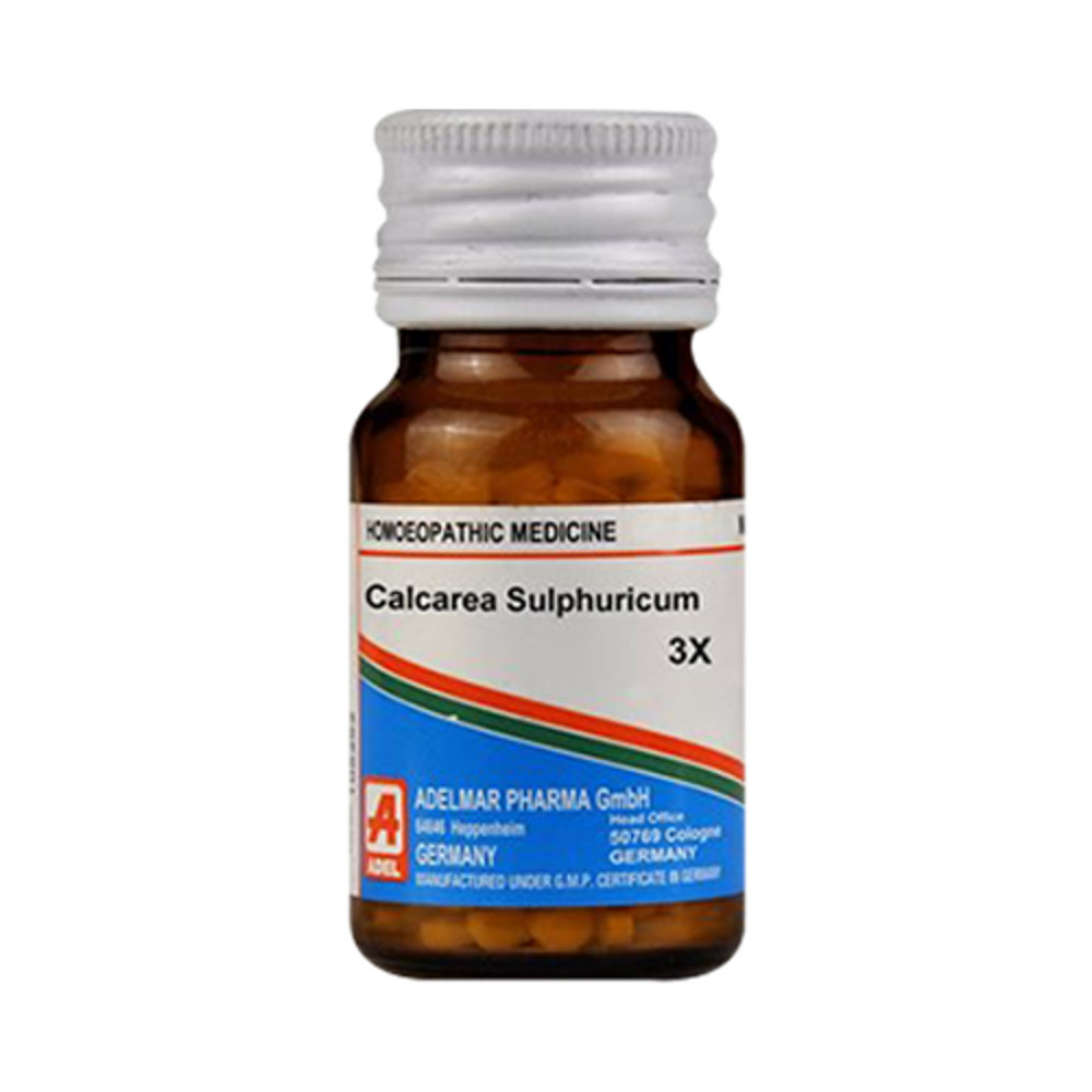ADEL Calcarea Sulphuricum Biochemic Tablet 3X
