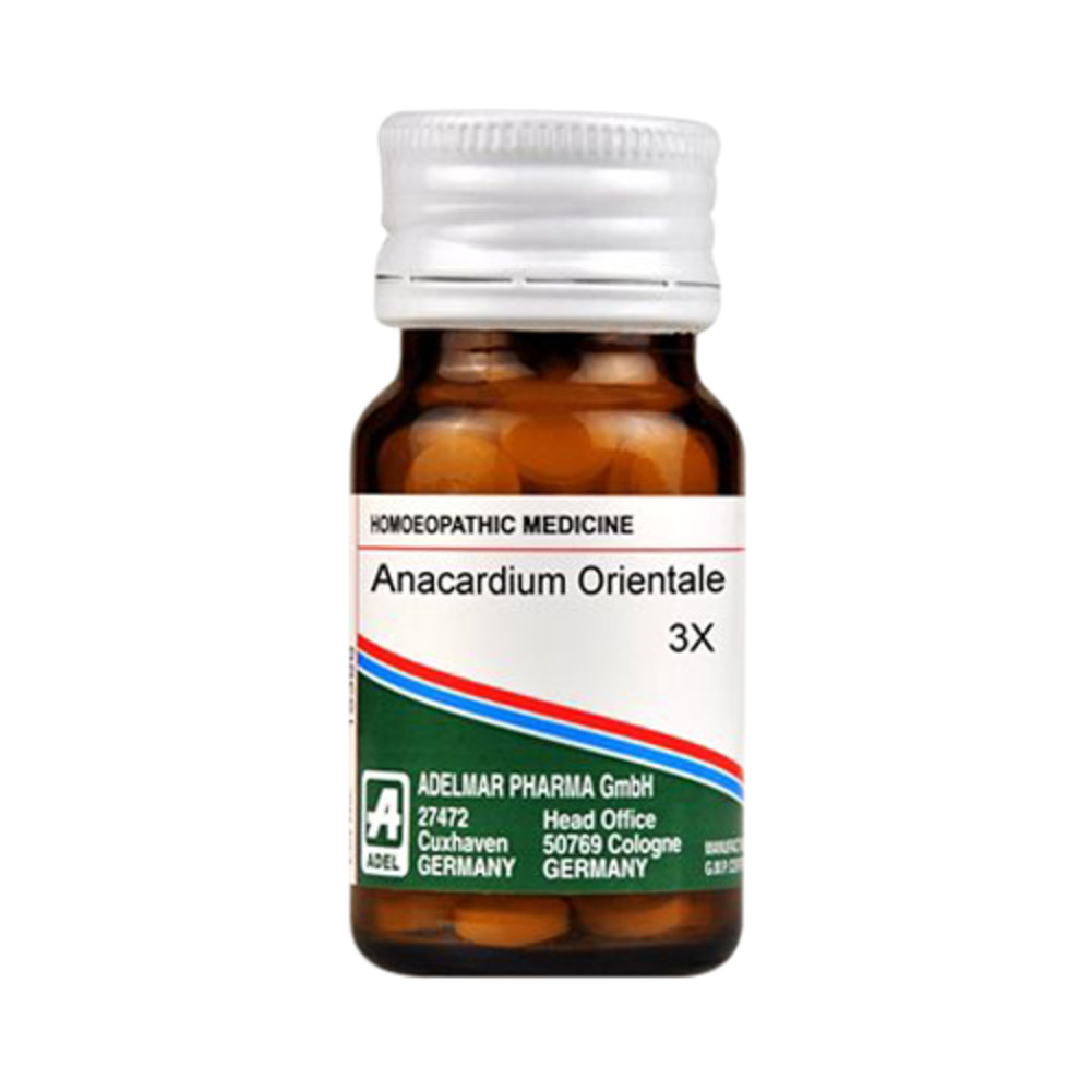 ADEL Anacardium Orientale Trituration Tablet 3X